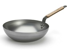 De Buyer Wok, 28 cm, Mineral B Bois