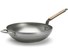 De Buyer Wok, 32 cm, Mineral B Bois
