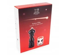 Prieskonių malūnėlis Peugeot Młynek Paris U-Select juoda 18cm + pieprz Tan Hoi