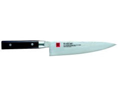 KASUMI Japoniškas Chef peilis, ilgis 20 cm, Damasko plienas DAMASCUS