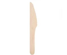 Verlo Wooden peilis, disposable, 16.5 cm, 100 pcs