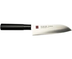 Kasumi Santoku peilis Tora molibdenum-vanadium steel