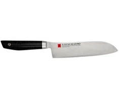 KASUMI Kaltinis japoniškas Santoku peilis, ilgis 18 cm VG-10 PRO