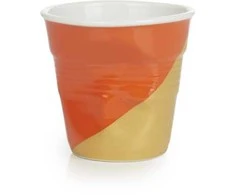 Revol Kubeczek Froisses Twist Oranžinis Up 80 ml