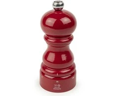 Peugeot Pepper grinder, 12 cm, Raudona Passion Lacquer, Paris