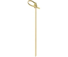 Verlo Bamboo Bambukinės maisto lazdelės, 10,5 cm, kilpelės, 100 vnt.