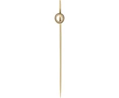 Verlo RING Bambukinės maisto lazdelės, 12 cm, su žiedu, 50 vnt.