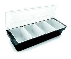 Paderno Spice container, 50x16x9 cm with 4 containers 750 ml in set
