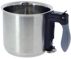 DE BUYER Puodas su vandens kontūru 1,5 l