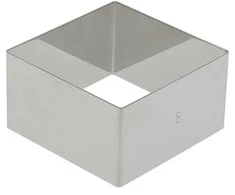 De Buyer Confectionery rim, 8x8x4.5 cm