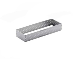 De Buyer Confectionery rim, perforated, 12x4x2 cm