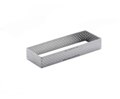 De Buyer Confectionery rim, perforated, 25x8x2 cm