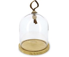 Revol Stiklas, klošė su mediniu pagrindu, 20 cm