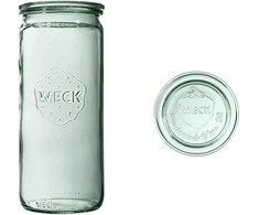 Cilindrinis stiklainis Jata WECK 1040 ml 6 vnt