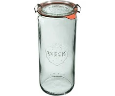 Weck Cylinder jar, 1040 ml, set, Zylinder, 6 pcs