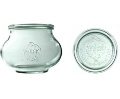 Weck Jar, 1062 ml, with lid, Deco, 4 pcs