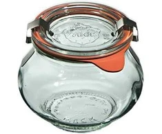 Weck Dekoratyvinis indelis 220 ml (12 vnt.), kambario, ausies, įsk. x2