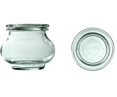 Weck Jar, 220 ml, with lid, Deco, 12 pcs