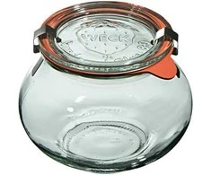 Weck Stiklainiai, 560 ml, rinkinys, 6 vnt., „Deco“