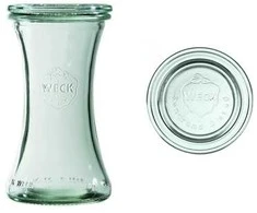 Weck Stiklainis su dangteliu, 200 ml, 6 vnt. pakuotė