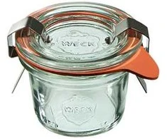 Weck Jar, 35 ml, set, Mini-Sturz, 12 pcs