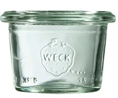 Weck Jar, 35 ml, Mini-Sturz, 12 pcs