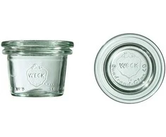 Weck Jar, 35 ml, with lid, Mini-Sturz, 12 pcs