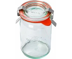 Weck Słoik mini-Zylinder 145 ml (12 vnt)-pok,usz,zap x2