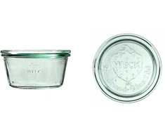 Weck Stiklainis, 290 ml, su dangteliu, formelė, 6 vnt.