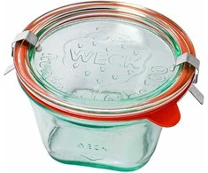 Weck Stiklainis, 290 ml, rinkinys, Quadro, 6 vnt.