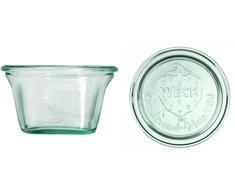 Weck Jar, 290 ml, with lid, Quadro, 6 pcs