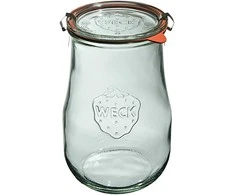 Weck Tulpe stiklainis 1750 ml (4 vnt), pok, usz, zap x2
