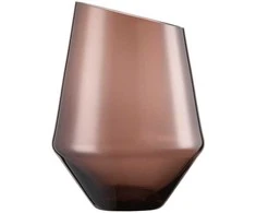 Zwiesel Medium vase Smoky, Diamonds