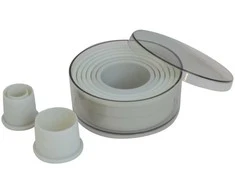 De Buyer Round cutter set, smooth