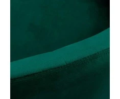 Activeshop Pasukamas fotelis 4Rico QS-BL12G Velvet Žalias