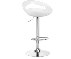 Activeshop Baro kėdė LUPUS ECO LEATHER CHROME Baltas
