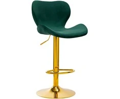 Activeshop Baro kėdė BRAVISIMUS VELVET Žalias GOLD