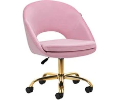 Activeshop Pasukama kėdė 4Rico QS-MF18G, rožinė