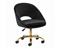 Fotelis Activeshop Biuro kėdė su ratukais 4Rico QS-MF18G Velvet Juodas