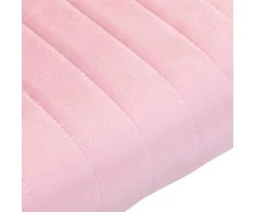 Activeshop Biuro kėdė su ratukais 4Rico QS-OF212G Velvet Rožinė