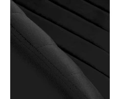 Fotelis Activeshop Biuro kėdė su ratukais 4Rico QS-OF212G Velvet Juodas
