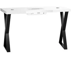 Activeshop Manikiūro stalas MOMO 04-BL su dulkių ištraukėju