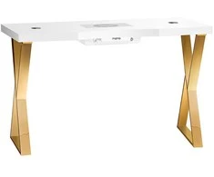 Activeshop Manikiūro stalas MOMO 04-GL su dulkių ištraukėju