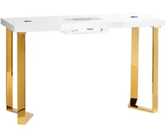 Activeshop Manikiūro stalas MOMO 05-GL su dulkių ištraukėju