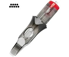 Activeshop Tattoo kasetė El Cartel V2 - 0,35 9RM Medium Taper, 10 vnt.
