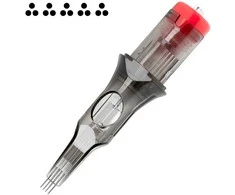 Activeshop El Cartel V2 – 0.35 RLX5 Tatuiruočių Kartridžas Long Taper 10 vnt.