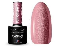 Activeshop Ilgalaikis hibridinis nagų Claresa, Full Glitter 5, 5 g