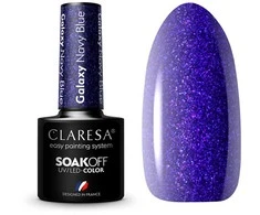Activeshop Mėlyna Ilgalaikis hibridinis nagų Claresa, Galaxy Navy Mėlyna, 5 g