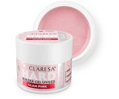 Activeshop CLARESA_Hard&amp;Easy Glam Rožinė Builder Gel 45g