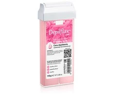 Activeshop Depilflax 100 wosk do depilacji rolka Creamy pink 110 g